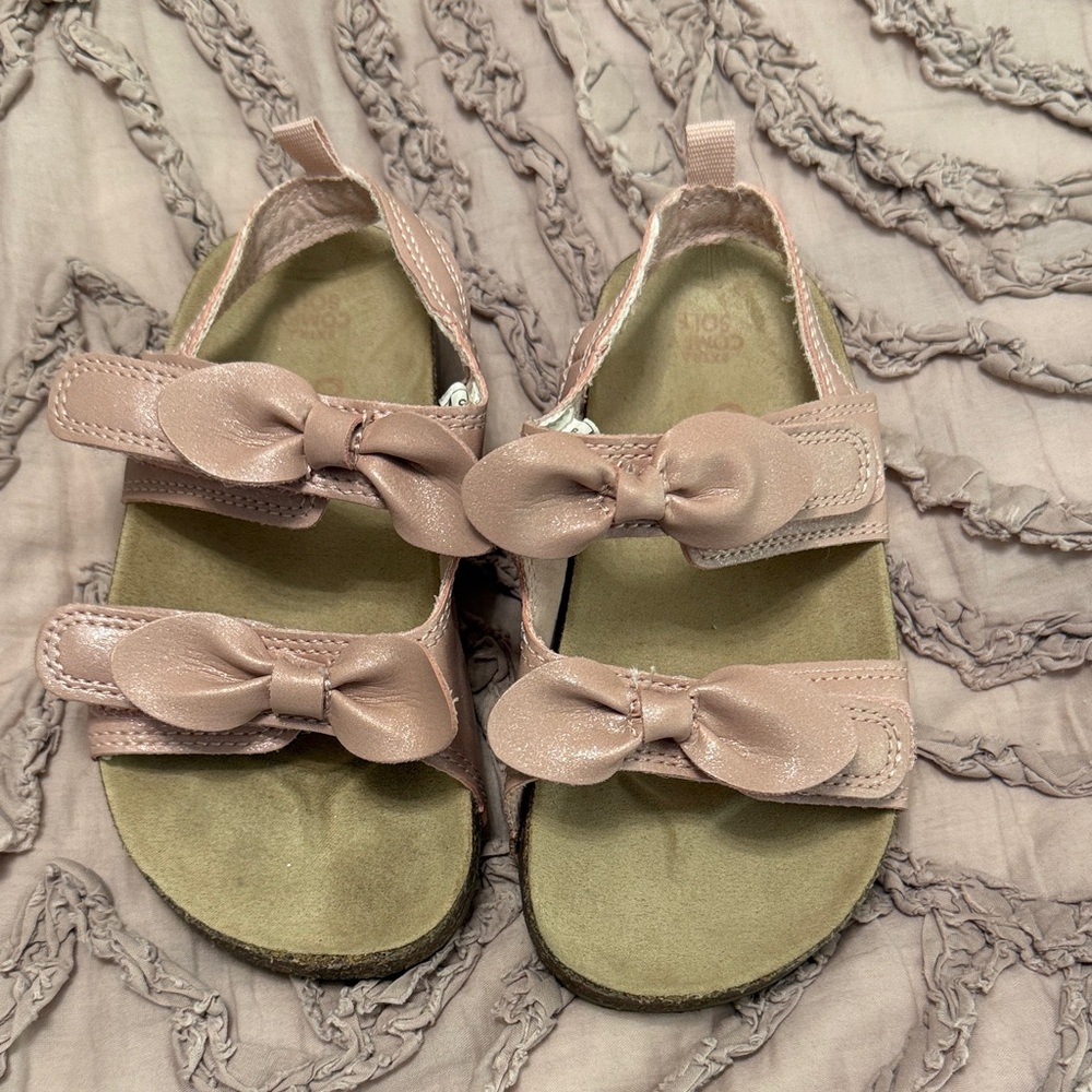 OshKosh B'gosh Blush Bow Kids Sandals
